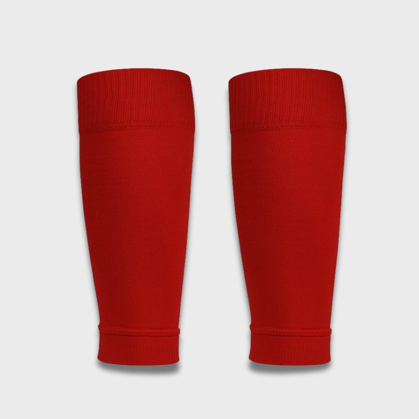 Voetbal afgeknipte sok. Pre cut sleeve voor voetballers. Rood.
