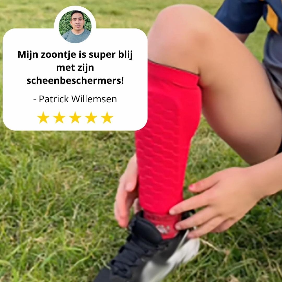 Voetbalscheenbeschermers voor kinderen kopen. Review voor maestro voetbal.